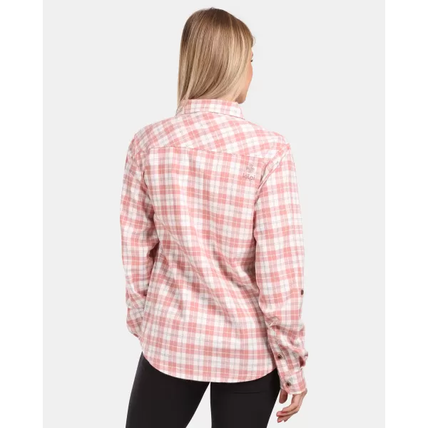  Ženska srajca KILPI FLANNY-W VL0370KI ROZA 