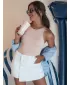 Kratke hlače DSTREET SUMERLUXE SY0338 BELA