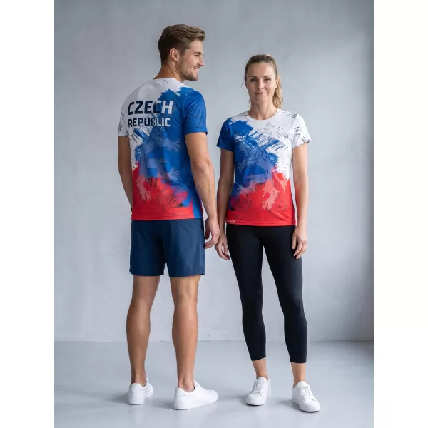  Moška premium funkcionalna majica s kratkimi rokavi ALTISPORT x CZE VOJ/ALM032TR01 LEV 