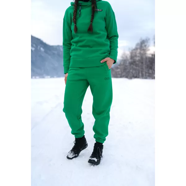 Ženske bombažne trenirke NORDBLANC BOYFRIEND NBSPL7888 ZELENA 