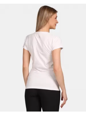 Ženska majica s kratkimi rokavi KILPI PROMO-W VL0366KI BELA