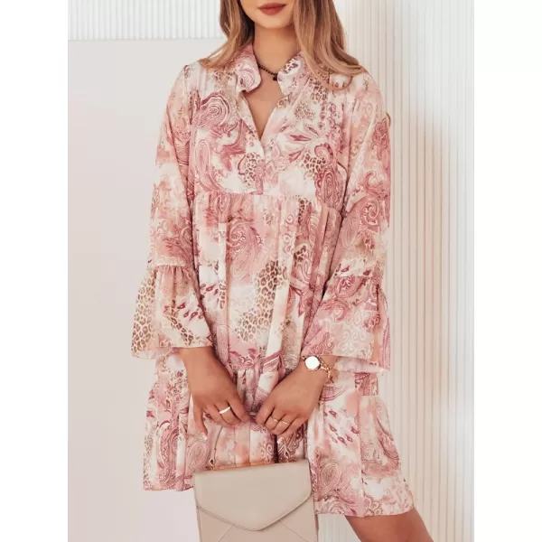  Obleka DSTREET PRINSA EY2478 ROZA 