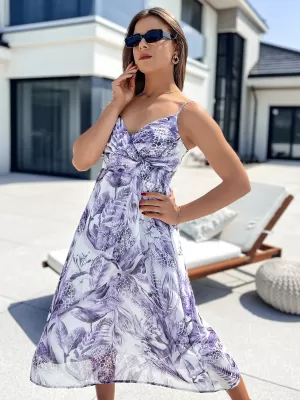 Obleka DSTREET SERENA EY2534 BELA