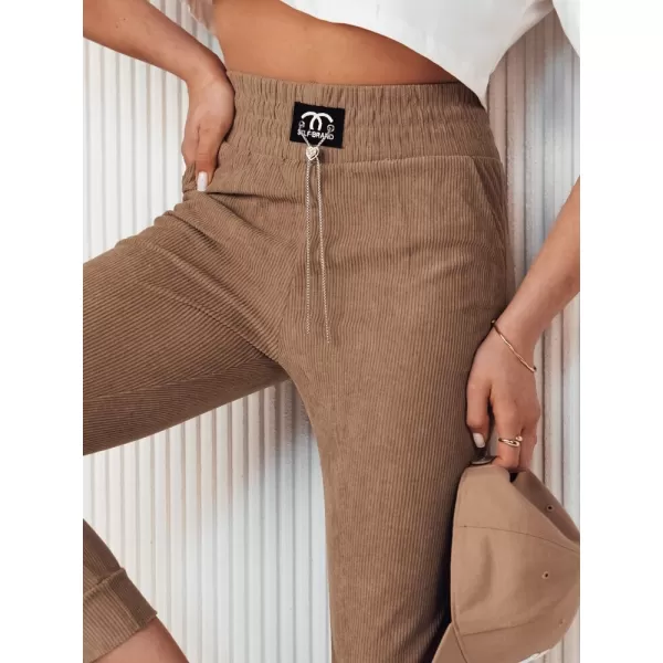  Ženske hlače DSTREET DERCY UY2045 CARAMEL Dstreet1 