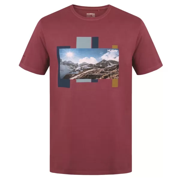  Srajca HUSKY TEE SKYLINE M CLARET 