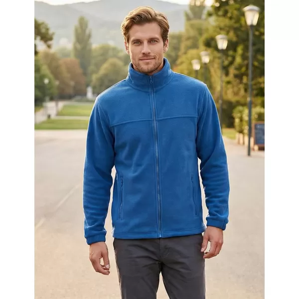  Moški pulover iz flisa ALTISPORT NoPrint NP/ALM105 AZURNO MODRA 