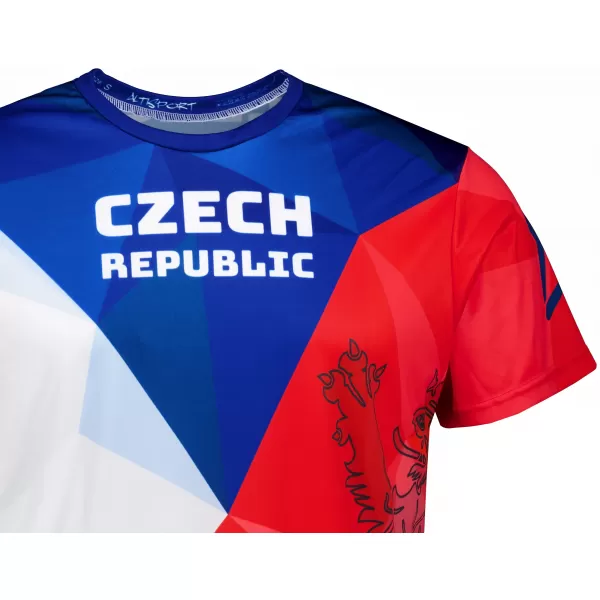 Moška premium funkcionalna majica s kratkimi rokavi ALTISPORT x CZE VOJ/ALM032TR01 OBLIKE 