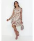 Obleka DSTREET LAVENDEL EY2504 ROZA