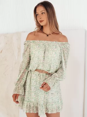 Obleka DSTREET KERVEN EY2471 ZELENO
