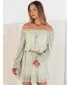 Obleka DSTREET KERVEN EY2471 ZELENO