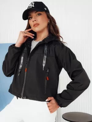 Ženska jakna jeansa DSTREET ALONDRASS TY4334 ČRN