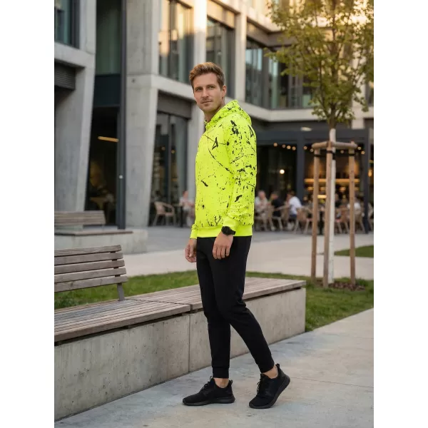  Moški vrhunski funkcionalni pulover ALTISPORT VOJ/ALM034MI01 NEON RUMENA 