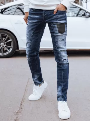 Kavbojke DSTREET UX4296 MODRO