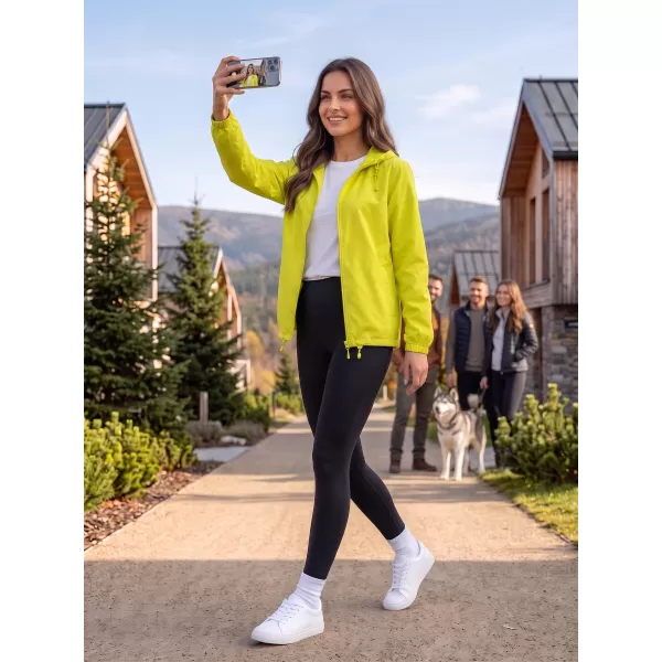  Unisex vetrovka ALTISPORT NoPrint NP/ALU425 NEON RUMENA 