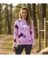 Ženski vrhunski funkcionalni pulover ALTISPORT VOJ/ALW037MI01 LILA