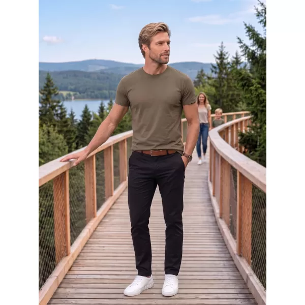  Moška majica s kratkimi rokavi ALTISPORT NP/ALM921 VOJSKE 