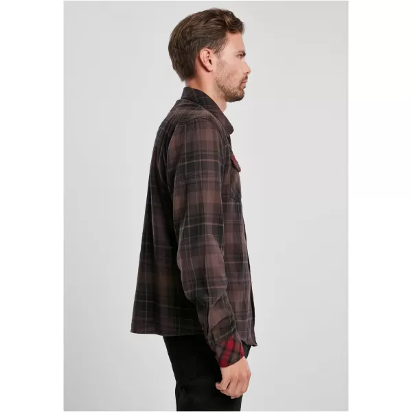  Srajca BRANDIT DUNCAN CHECKED BD4016 RJAVA 