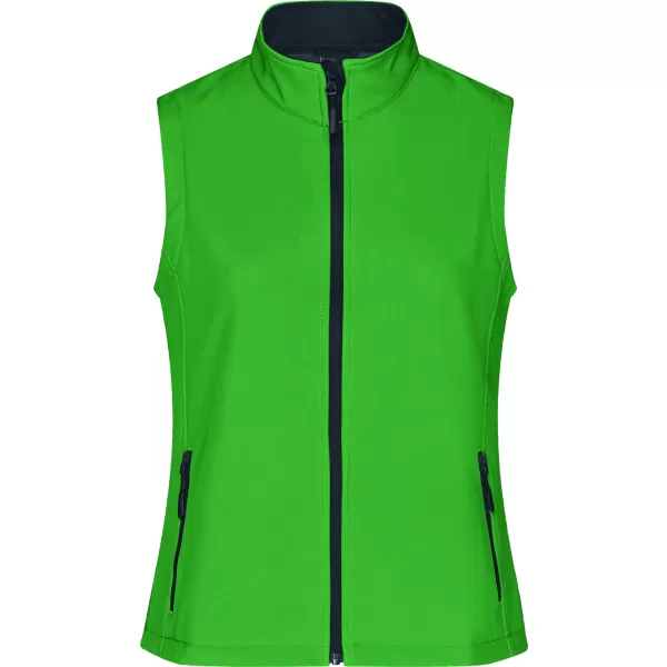  Ženski softshell telovnik ALTISPORT NoPrint NP/ALW7211NJ ZELENA/MORNARSKO MODRA 