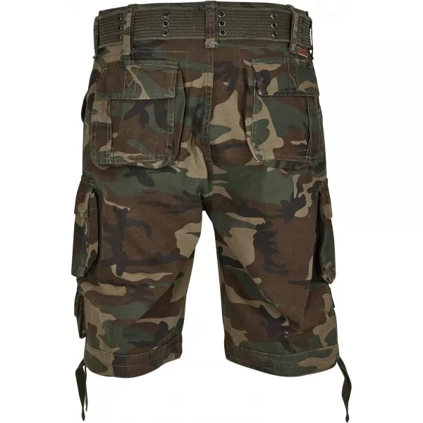  Kratke hlače BRANDIT SAVAGE VINTAGE BD2001 OLIVE CAMO 
