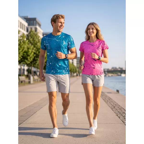  Ženska premium funkcionalna majica ALTISPORT VOJ/ALW034TR01 NEON ROZA 