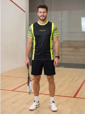 Moška funkcionalna premium majica ALTISPORT VOJ/ALM043TR01 NEON RUMENA