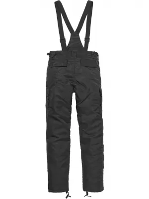 Hlače BRANDIT THERMAL DUNGAREES BD1012 ČRN