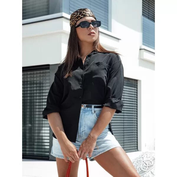  Srajca DSTREET ELEGANZZA DY0437 ČRN 