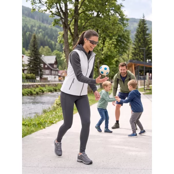  Ženski softshell telovnik ALTISPORT NoPrint NP/ALW7211NJ BELA/BELA 