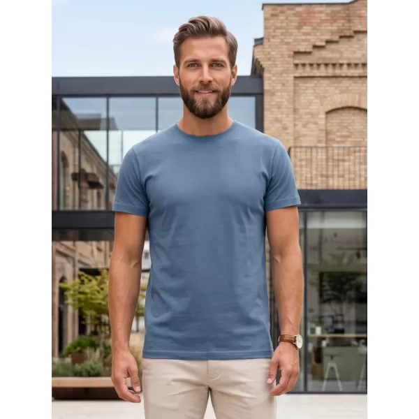  Moška majica s kratkimi rokavi ALTISPORT NoPrint NP/ALM921 DENIM 