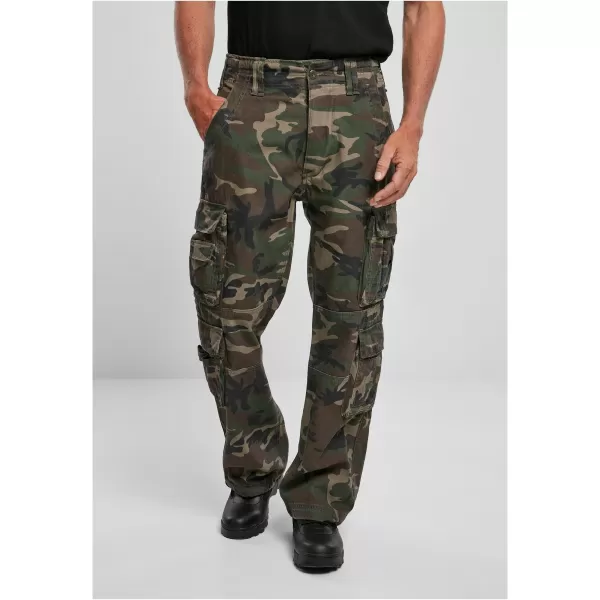  Hlače BRANDIT VINTAGE BD1003 OLIVE CAMO 