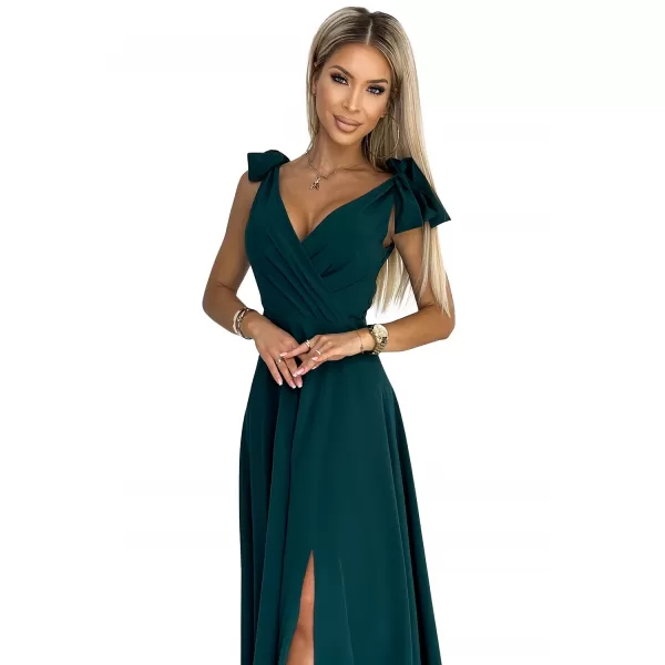  Obleka NUMOCO ELENA 405-4 ZELENO 