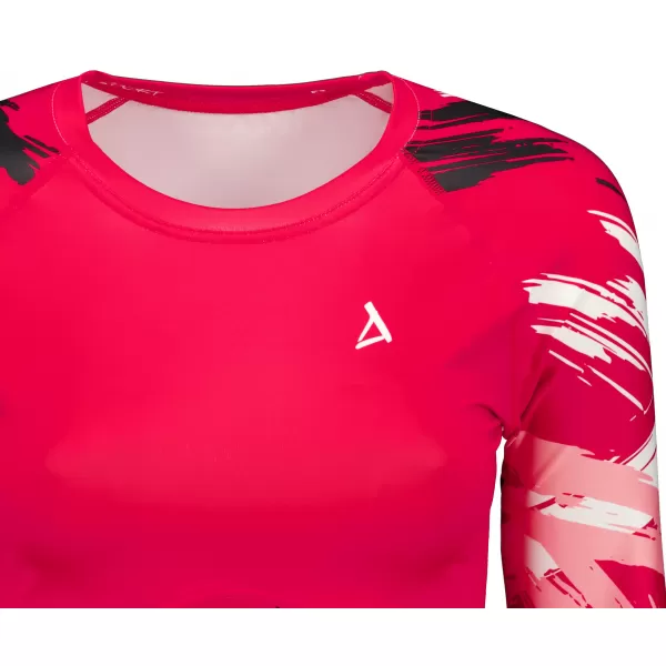  Vrhunski ženski funkcionalni top z dolgimi rokavi ALTISPORT VOJ/ALW039TR04 VIVA MAGENTA 