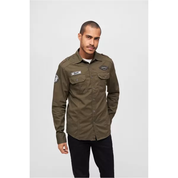 Srajca BRANDIT LUIS VINTAGE BD4023 OLJK 