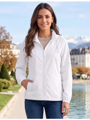 Ženska jakna ALTISPORT NoPrint NP/ALW1311NJ BELA