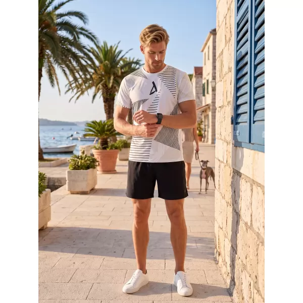  Moška funkcionalna premium majica ALTISPORT VOJ/ALM044TR01 BELA 