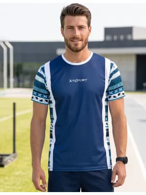 Moška funkcionalna premium majica ALTISPORT VOJ/ALM043TR01 NAVADE