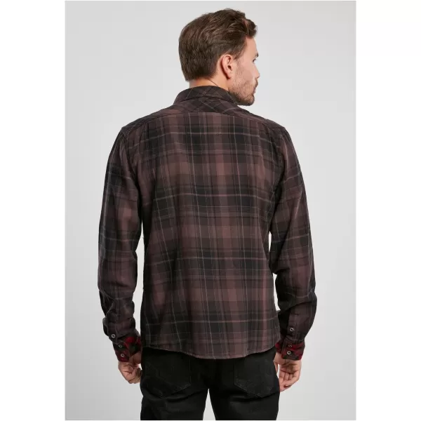  Srajca BRANDIT DUNCAN CHECKED BD4016 RJAVA 