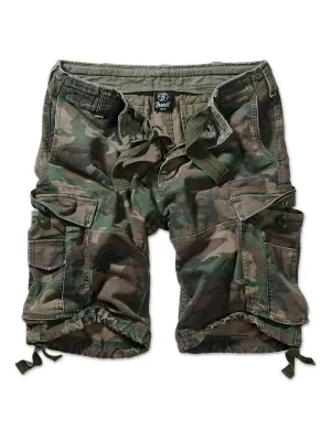 Kratke hlače BRANDIT VINTAGE BD2002 OLIVE CAMO