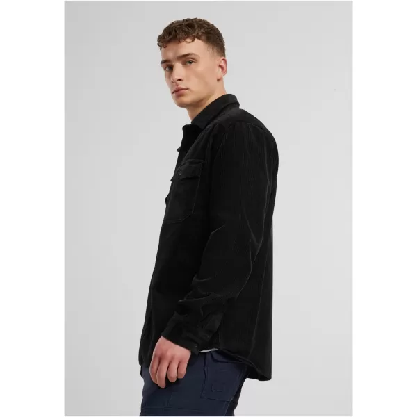  Srajca BRANDIT CORDUROY CLASSIC BD4035 ČRN 