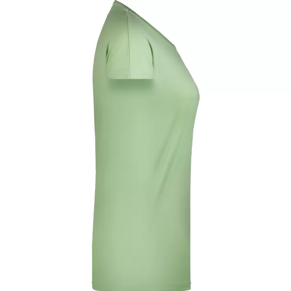  Ženska majica s kratkimi rokavi ALTISPORT NoPrint NP/ALW5008 NEŽNO ZELENA 