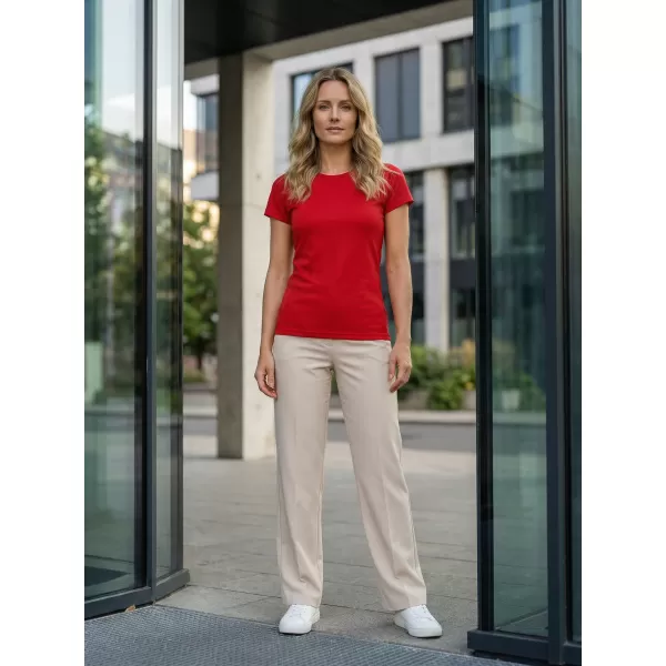  Ženska funkcionalna majica s kratkimi rokavi ALTISPORT NoPrint NP/ALW041 RDEČA 