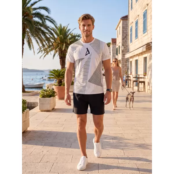  Moška funkcionalna premium majica ALTISPORT VOJ/ALM044TR01 BELA 