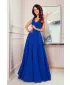 Obleka NUMOCO CINDY 246-3 MODRO