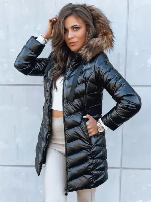 Plašč DSTREET CRYSTAL TY3821 ČRN