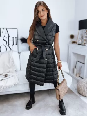 Plašč DSTREET MADAME TY3154 ČRN