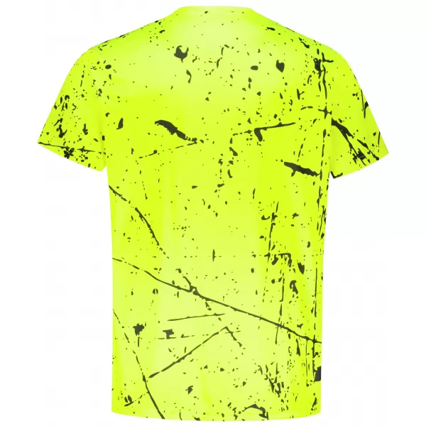  Moška funkcionalna premium majica ALTISPORT VOJ/ALM034TR01 NEON RUMENA 