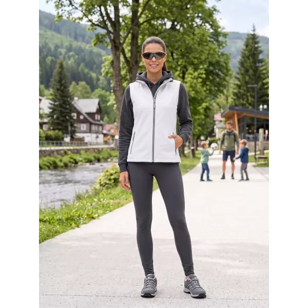  Ženski softshell telovnik ALTISPORT NoPrint NP/ALW7211NJ BELA/BELA 
