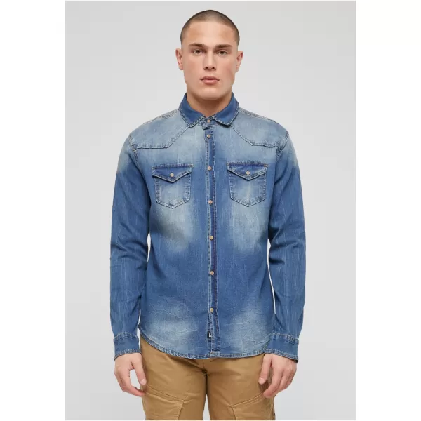  Srajca BRANDIT RILEY DENIM BD4020 MODRO OPRANO 