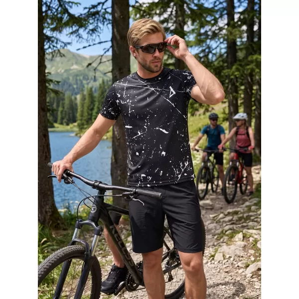  Moška funkcionalna premium majica ALTISPORT VOJ/ALM034TR01 ČRNA 