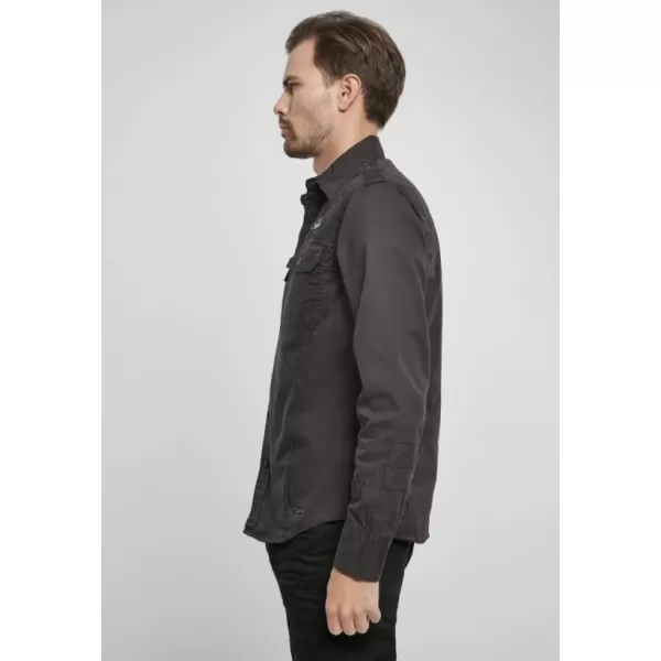  Srajca BRANDIT LUIS VINTAGE BD4023 ČRN 
